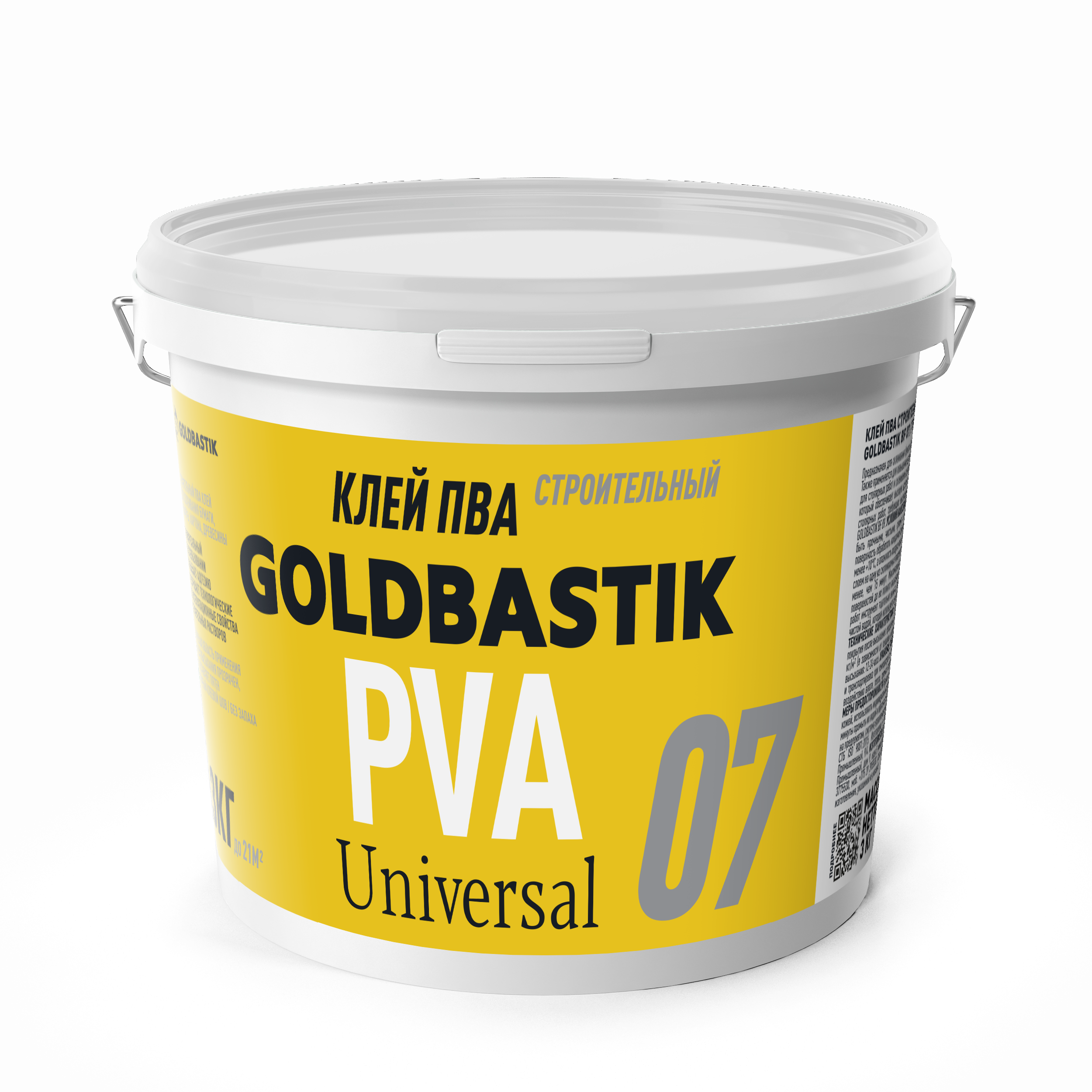 Goldbastik_BF07_3kg copy Клей ПВА строительный «GOLDBASTIK BF 07» — изображение 1